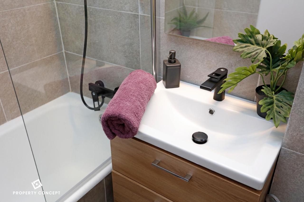 Bright & Relaxing Stay Studio Bukarest Eksteriør billede